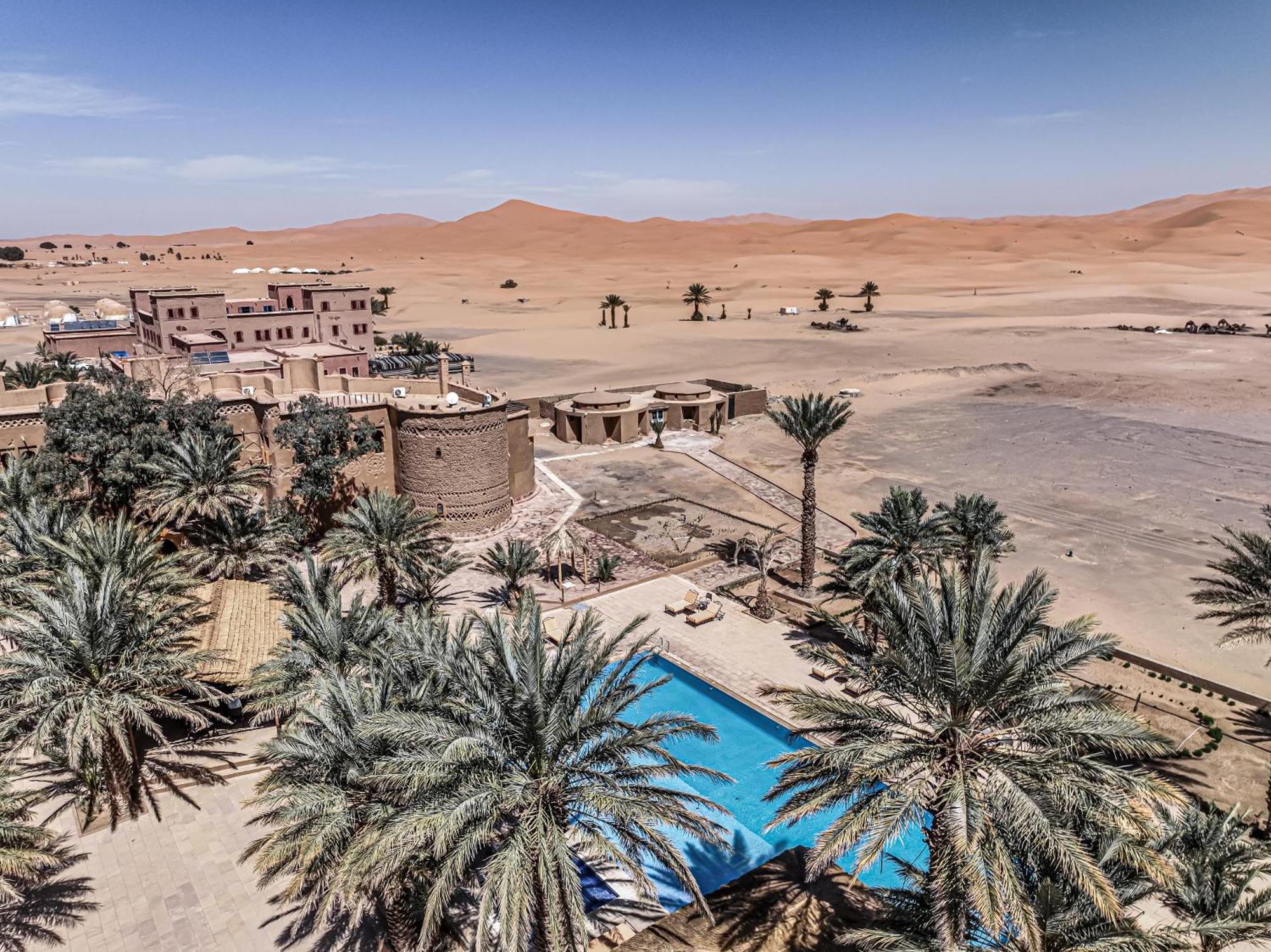 Kasbah Hotel Tombouctou Merzouga Esterno foto